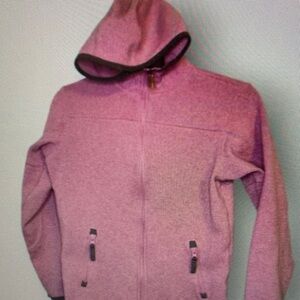Kids Pink Hooded Jacket